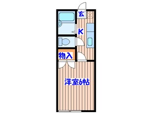 ビレッジ柏木の物件間取画像